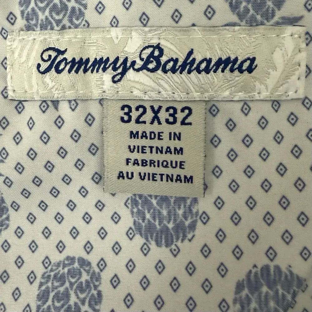 Tommy Bahama Pants Men 32x32 Gray IslandZone Stretch Golf Performance NWT